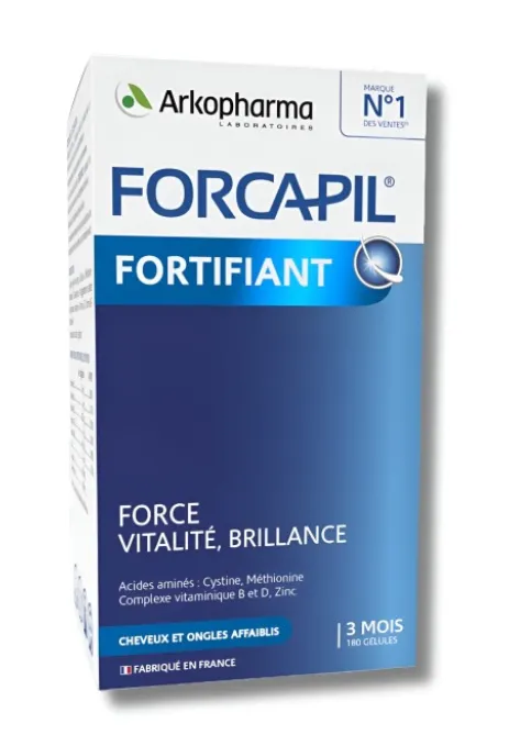 AKOPHARMA FORCAPIL - CHEVEUX ET ONGLES 180 GELULES