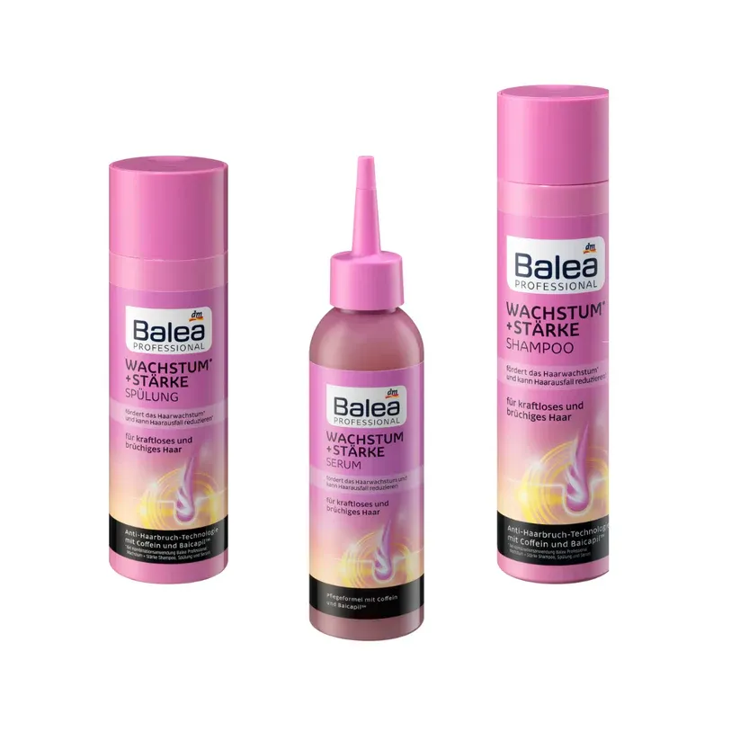 Balea - Pack cheveux croissance & force