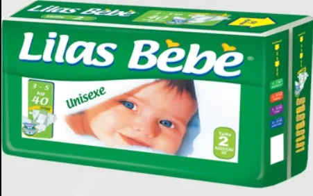 LILAS COUCHE BEBE UNISEX TAILLE5 (15-25)KG 25PIECES