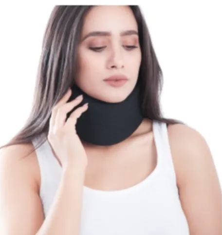 Orthomed Collier Cervical Souple T4 Noir