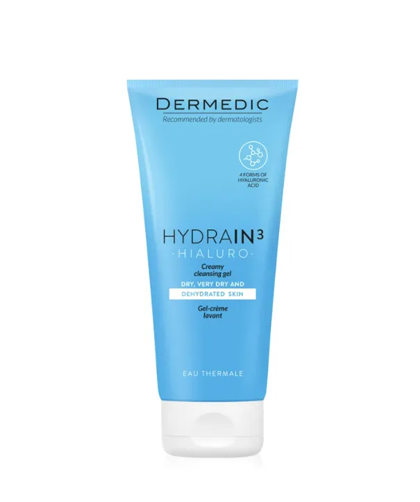 Dermedic Hydrain 3 Gel Nettoyant 200ml