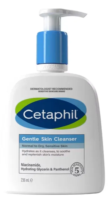 Cetaphil Gentle Skin Cleanser, Face Wash & Body Wash for Sensitive Skin 236ml
